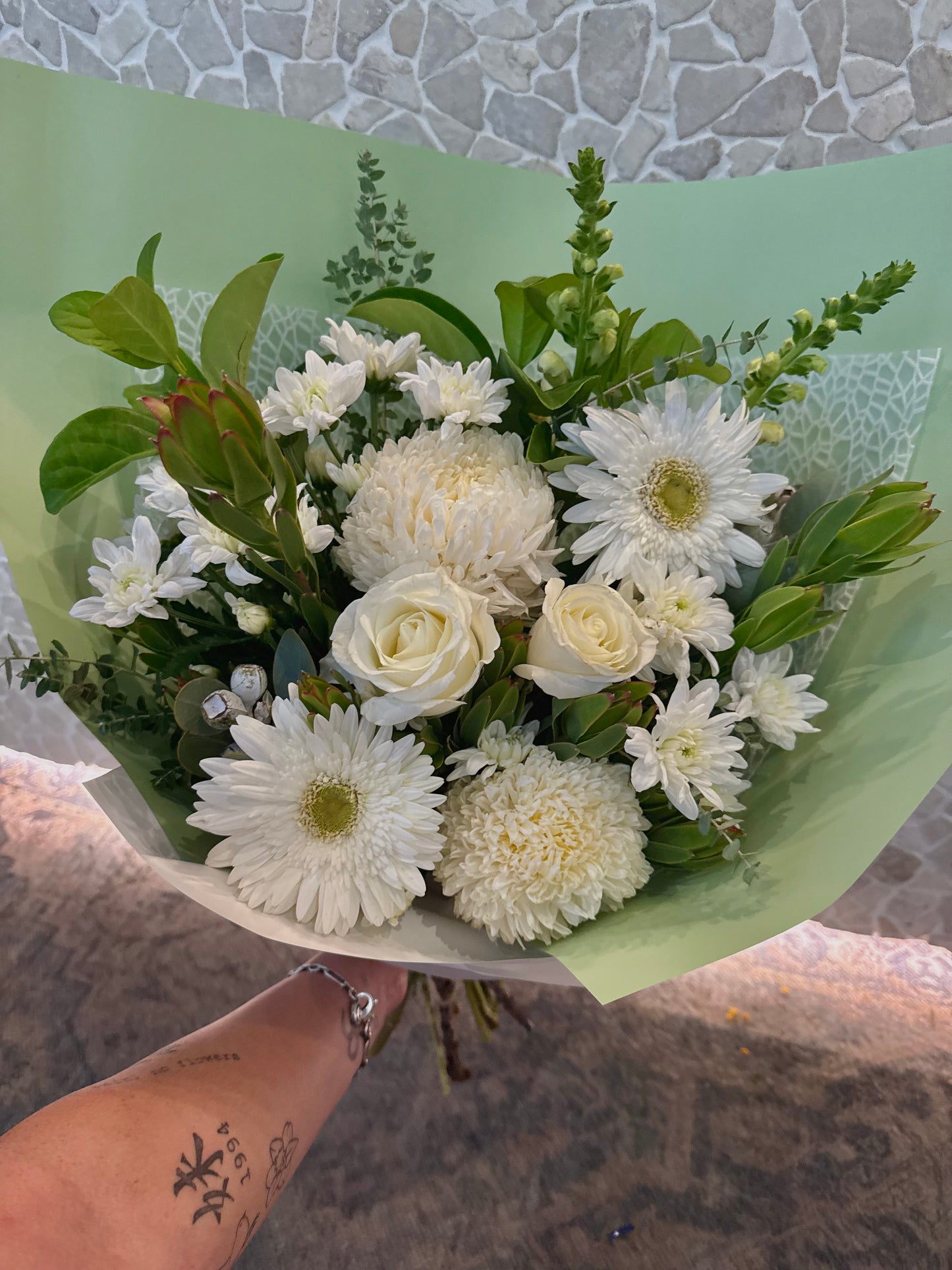 The Simply White Bouquet