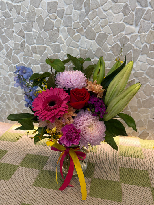 The Bold and Vibrant Vase