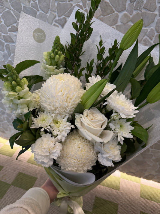The Simply White Bouquet
