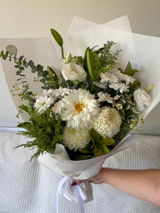 The Simply White Bouquet
